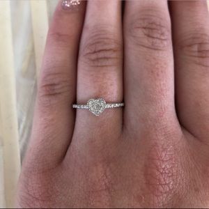 Mia Diamonds and Co 14kt white gold ring.